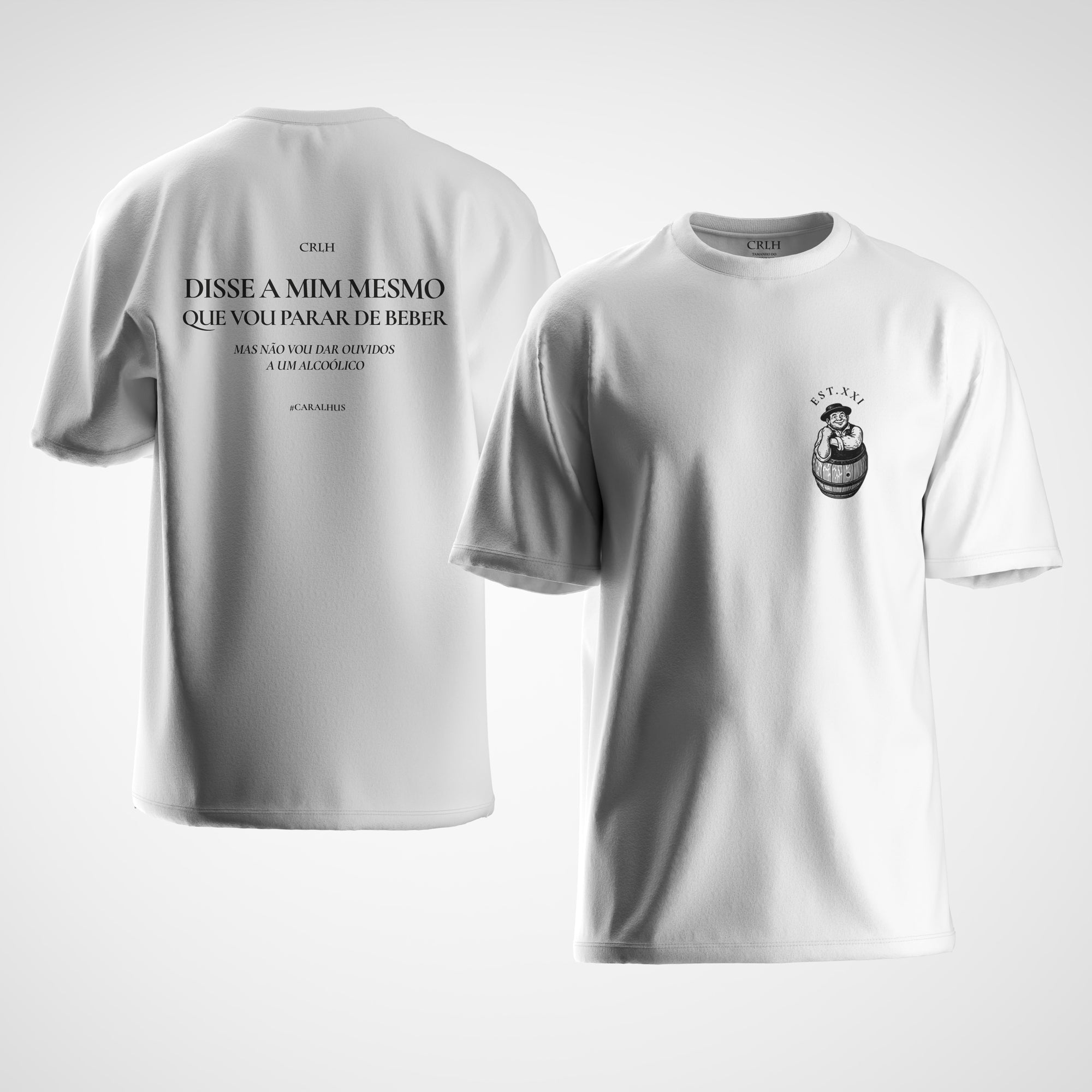T-Shirt "O Conselho do Alcoólico" CRLH Vinhos Distintos