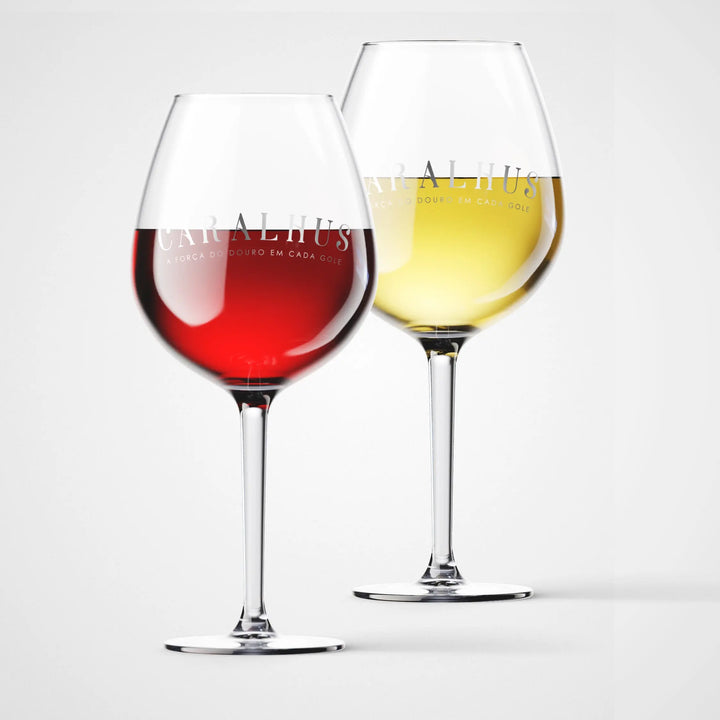 Conjunto de 2 Copos CRLH/CARALHUS CARALHUS
