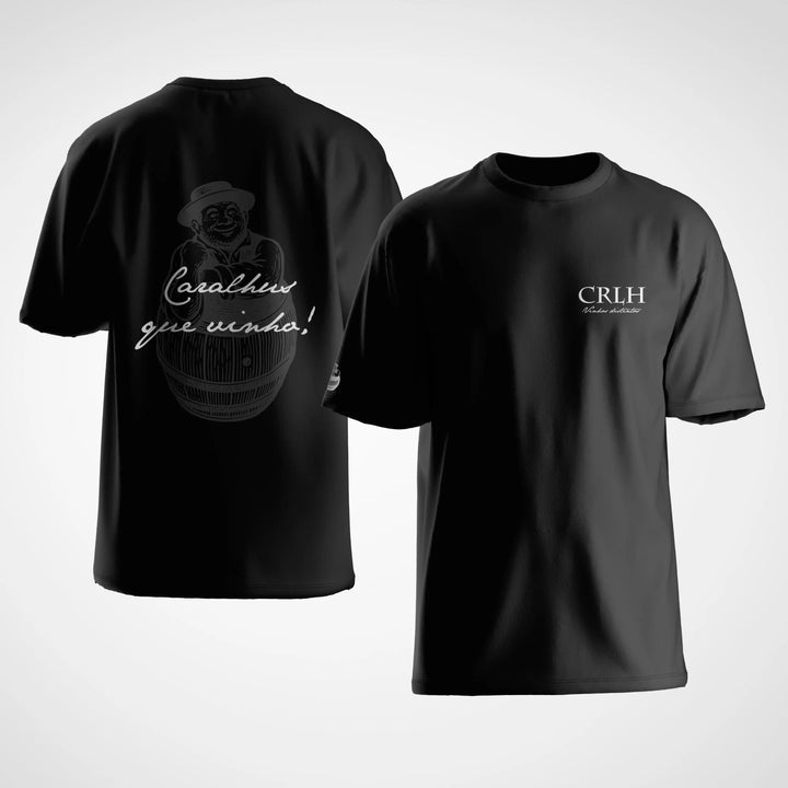 T-shirt Caralhus, que vinho! CRLH Vinhos Distintos